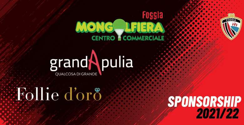 Calcio Foggia 1920, Grandapulia, Mongolfiera e Follie d'oro sulle divise rossonere