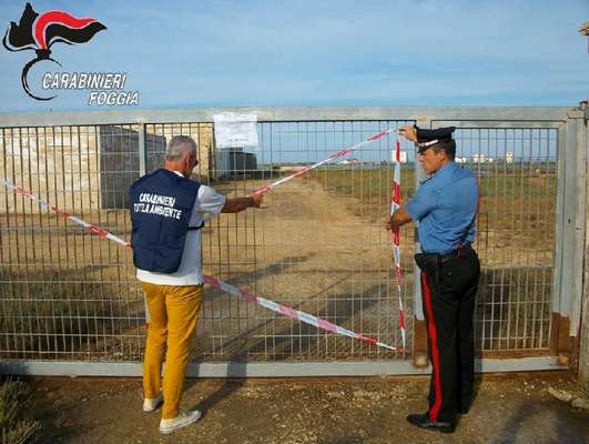 Rodi Garganico, sequestrate 7 vasche di fanghi maleodoranti e una discarica abusiva