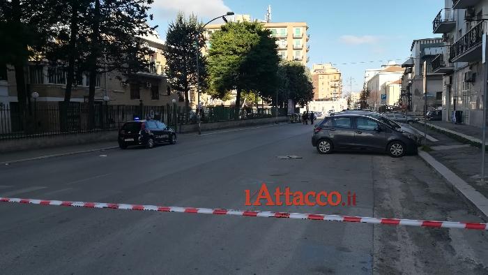 Ordigno in strada a Foggia, aggiornamento: intervenuti gli artificieri da Bari