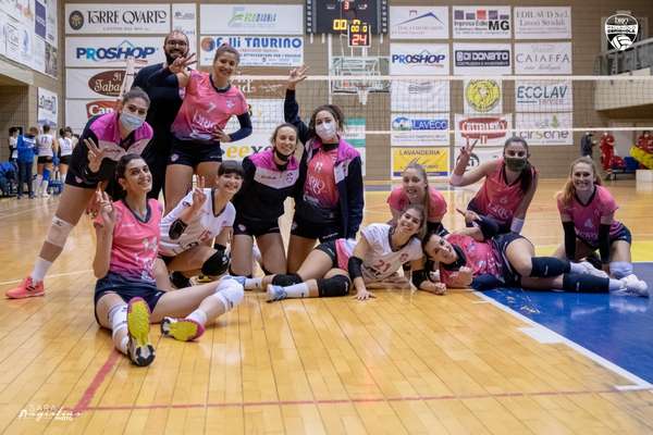 Volley Femminile, secco 3-0 delle Fucsia su una coriacea Polis Corato