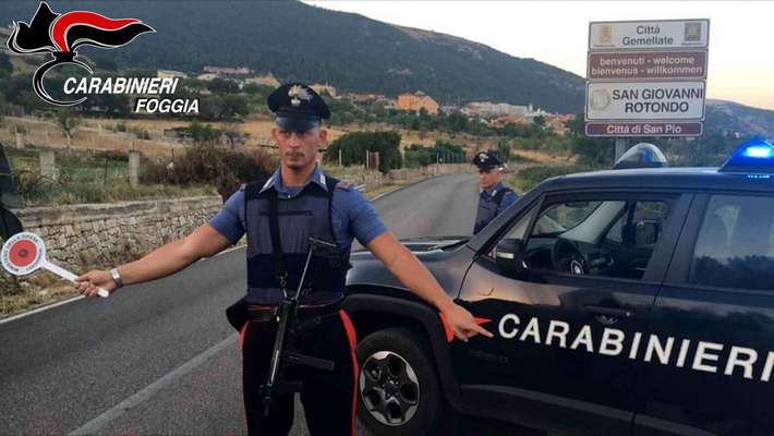 San Marco in Lamis, sanzione a bar aperto nonostante le restrizioni e arrestato un giovane del posto