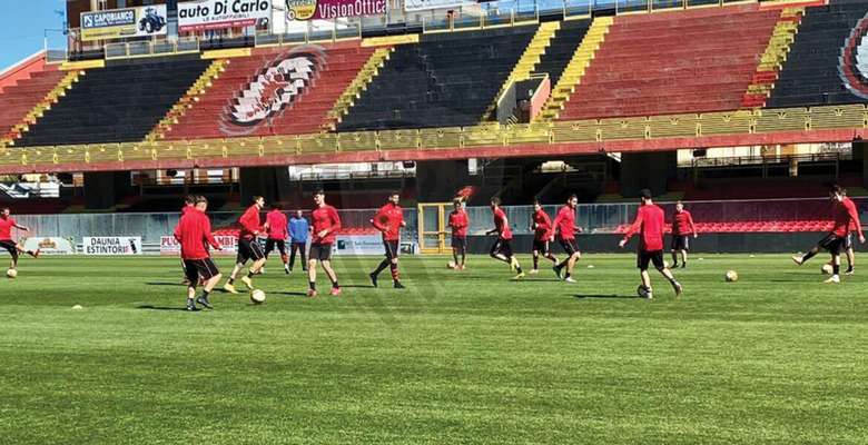 Calcio Foggia 1920: proseguono gli allenamenti ed un altro calciatore rientra in gruppo