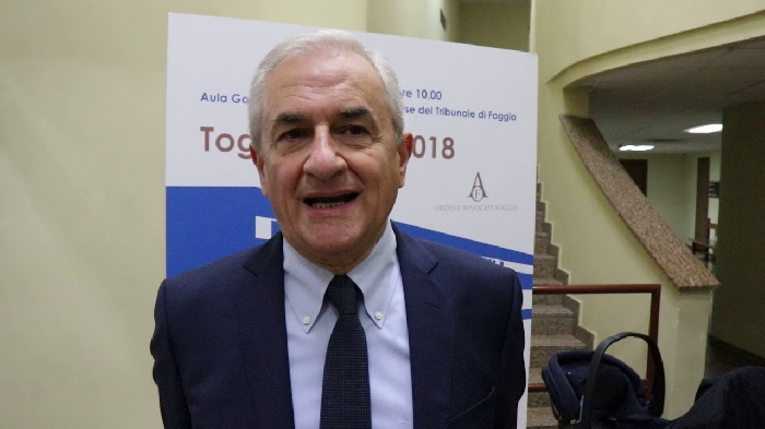 Tribunale di Foggia a lutto, morto il presidente Corrado Di Corrado