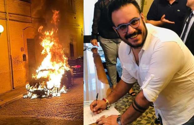 Incendio auto assessore San Severo, le reazioni: Solidarietà e vicinanza, confidiamo nell'azione delle forze dell'ordine