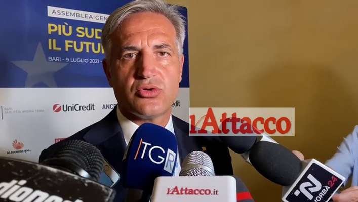 VIDEO | Assemblea Confindustria a Bari, Fontana: Non siamo la periferia d'Europa, siamo il centro del Mediterraneo