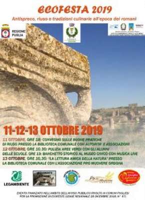 Ecofesta ad Ordona, la risposta della comunità  alla mobilitazione globale a tutela dell'ambiente