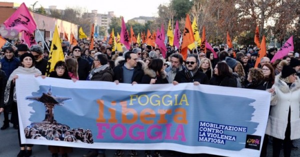 Al via la campagna social di Libera contro la mafia foggiana. ''E' fondamentale fare la propria parte per costruire una città migliore''