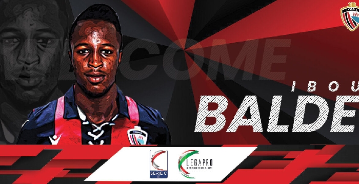 Il Calcio Foggia 1920 comunica di aver provveduto all'acquisizione del diritto alle prestazioni sportive del calciatore Ibourahima Balde Balde