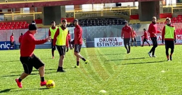 Calcio Foggia 1920, iniziano gli allenamenti in vista della gara di Avellino