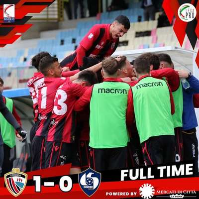 Al Foggia basta una rete di Balde per battere la Cavese e continuare la corsa play-off