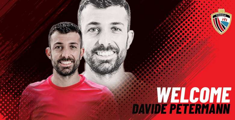Calcio Foggia 1920, ufficiale l'arrivo di Davide Petermann