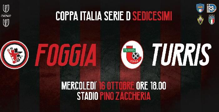 Le raccomandazioni dell'Autorità  di Pubblica Sicurezza ai tifosi corallini in occasione di Calcio Foggia 1920-Turris di Coppa Italia