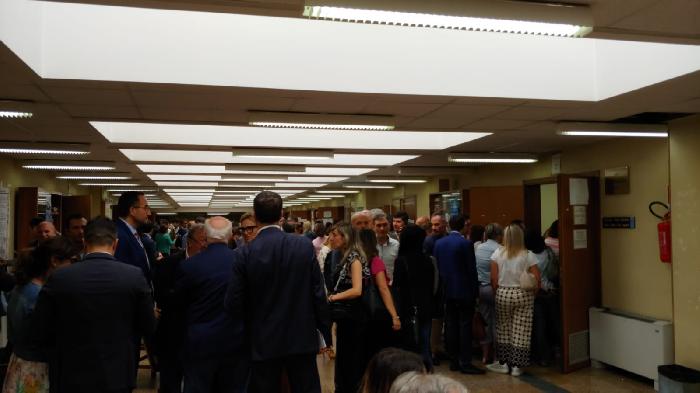 Rinnovo del Consiglio dell'Ordine degli avvocati, folla nel primo giorno delle elezioni