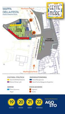 Tutto pronto a Manfredonia per la prima serata di Gente di Mare - Festa Regionale CON