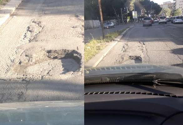 Foggia, asfalto groviera: La voragine in viale Fortore è un killer stradale
