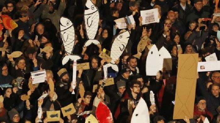 Il movimento delle Sardine arriva anche a Foggia, Per un'Italia più libera e giusta
