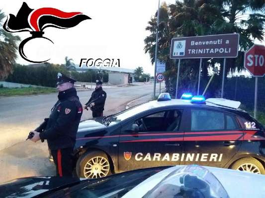 Trinitapoli, evade dai domiciliari. Arrestato 57enne del posto già  noto alle Forze dell'Ordine