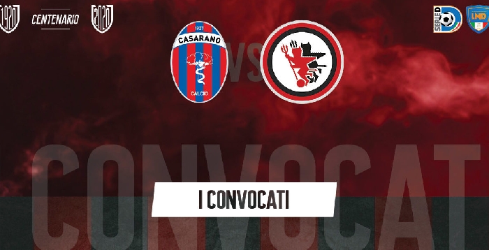 Calcio Foggia 1920: ventitre i convocati per la gara con il Casarano