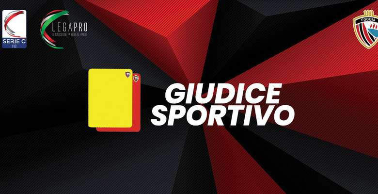 Calcio Foggia 1920, il giudice sportivo ferma per un turno Marchionni