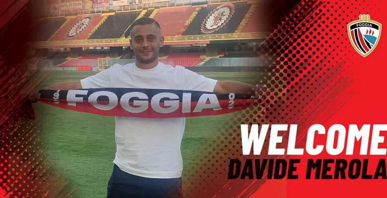 Calcio Foggia 1920, Davide Merola per l'attacco rossonero