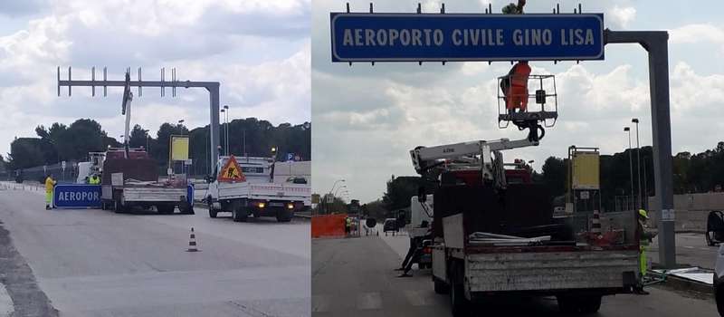 Foggia, cambia l'insegna dell'aeroporto Gino Lisa