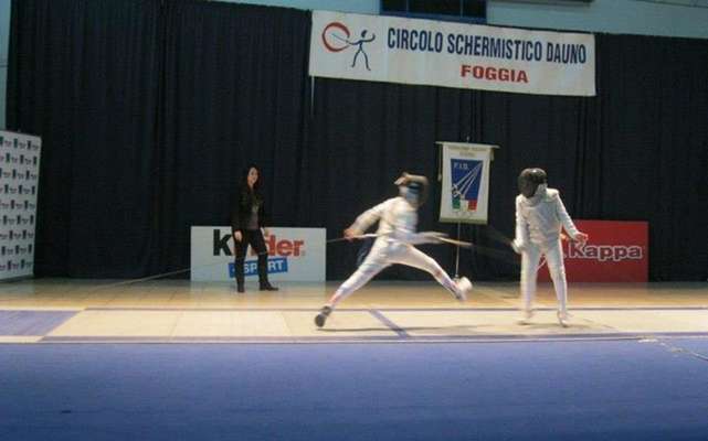 Scherma, a Foggia la prima prova nazionale di qualificazione Cadetti per fioretto e sciabola