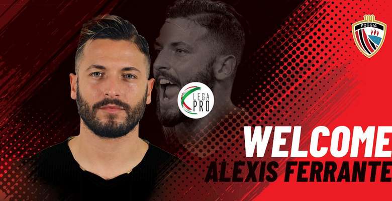 Calcio Foggia 1920, Alexis Ferrante vestirà la maglia rossonera