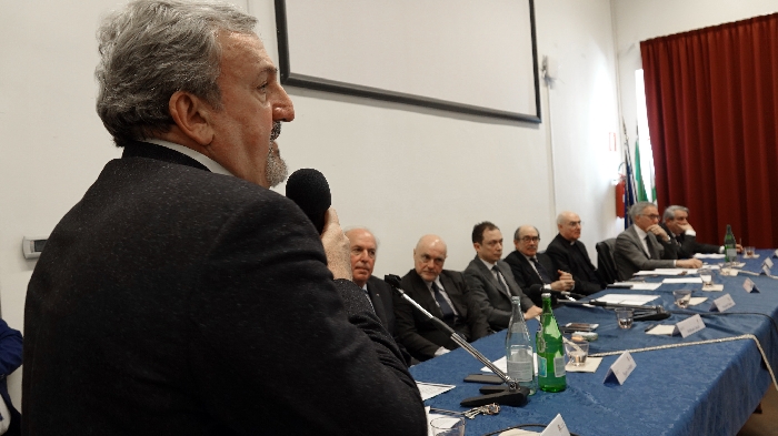 Emiliano a Foggia incontra il procuratore antimafia de Raho: La dichiarazione di giustizia l'abbiamo fatta, ora dobbiamo andare avanti sino in fondo
