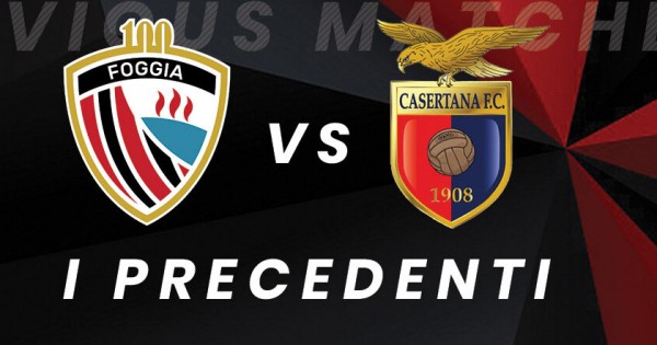 Calcio Foggia 1920-Casertana, i precedenti al Pino Zaccheria