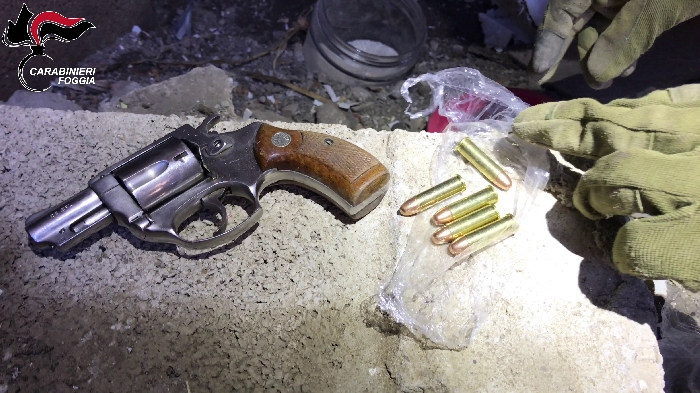 Foggia, sequestrati ordigni esplosivi e una pistola in perfette condizioni: denunciato un 29enne