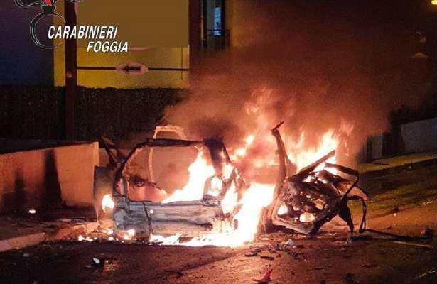 San Giovanni Rotondo: arrestato dai Carabinieri il presunto autore dell'attentato dinamitardo