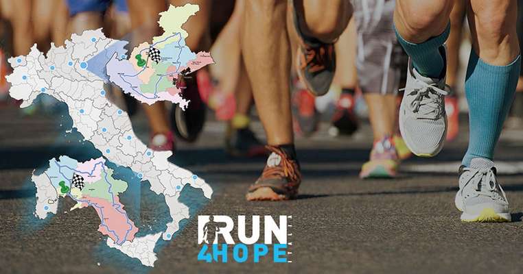 La Capitanata corre a sostegno di Run4Hope. La staffetta italiana della solidarietà con l'Airc per la lotta ai tumori infantili