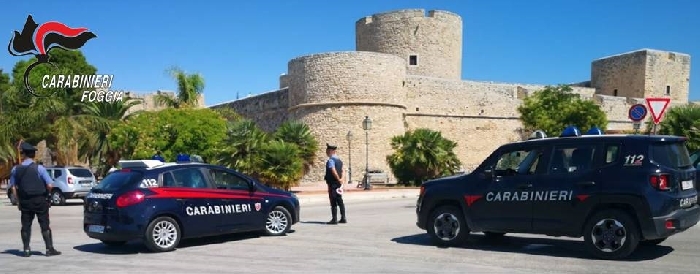 Rissa a Manfredonia, due arresti e una denuncia: uno percepiva il reddito di cittadinanza