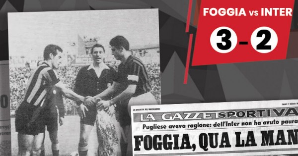 Il 31 Gennaio 1965 il Foggia di Pugliese batte i Campioni del Mondo