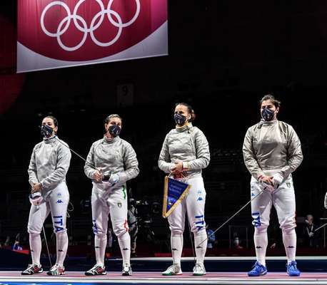 Olimpiadi Tokyo 2020, solo un quarto posto per Martina Criscio con la squadra femminile di sciabola