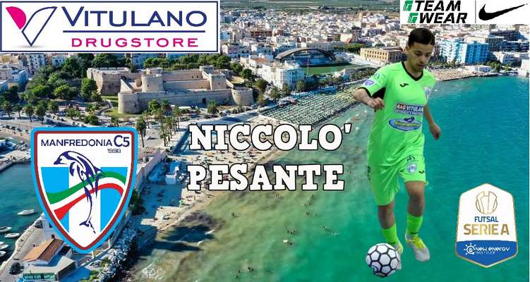 Vitulano Drugstore C5 Manfredonia, conferma per Niccolò Pesante