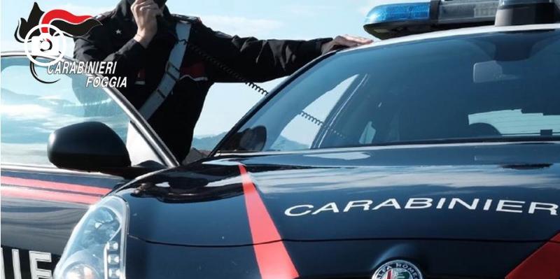 Foggia 19enne tenta la fuga all'alt dei Carabinieri, arrestato per resistenza a pubblico ufficiale