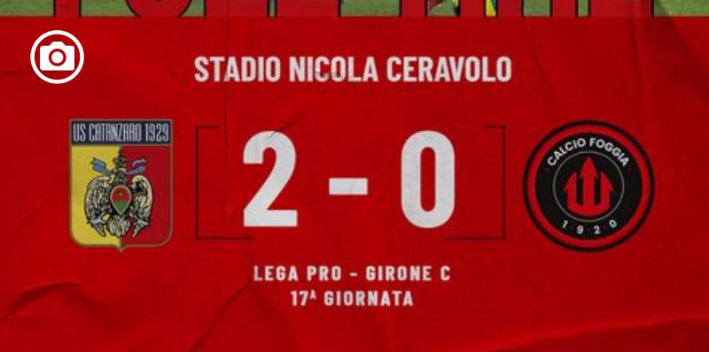 Il Catanzaro batte 2-0 un Foggia decisamente sotto tono