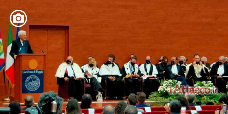 Unifg, Mattarella ai giovani: “Mettetevi in gioco”
