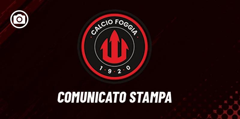Calcio Foggia 1920: Ufficiale Giuseppe Pavone sollevato dall'incarico