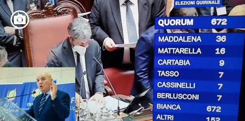 Elezioni Capo dello Stato, il manfredoniano Antonio Tasso raccoglie 7 voti come Berlusconi 