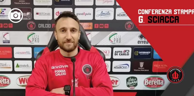 Giacomo Sciacca (Calcio Foggia 1920): “Siamo concentrati sul finale di stagione”