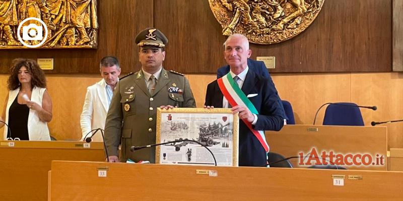 Cittadinanza onoraria al 21° Reggimento Trieste per “vicinanza e gratitudine”