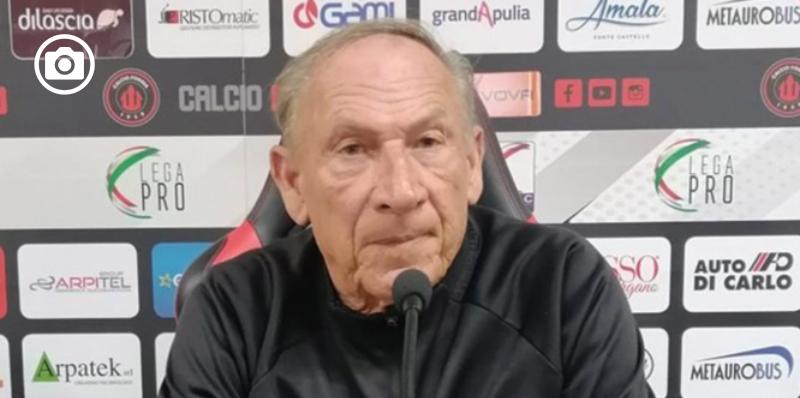 Zdenek Zeman (Calcio Foggia 1920): "Dobbiamo fare di meglio"