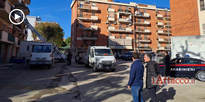 Foggia, sgombero di quattro abitazioni: ecco come sta andando