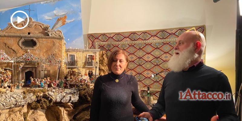 La Foggia perduta nel presepe di Michele Clima che è stato inaugurato nel giorno di Santa Lucia