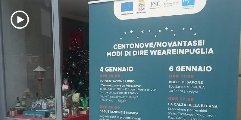 Foggia: musica, parole, giochi per “Centonovenovantasei modi di… dire weareinpuglia”