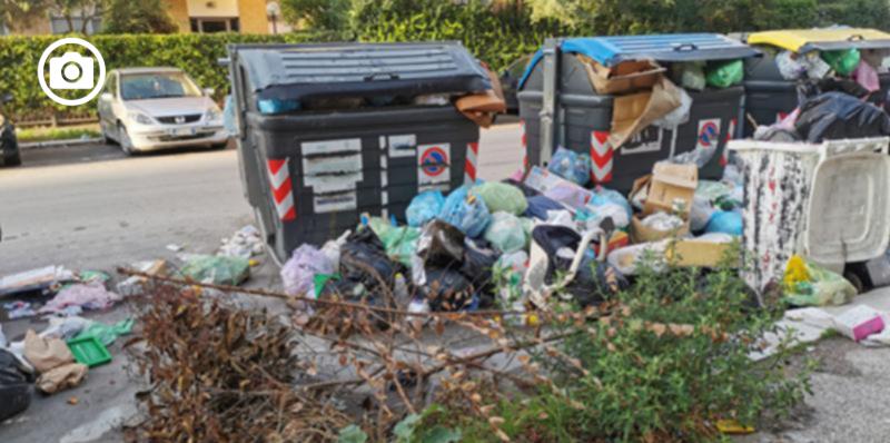 Raccolta differenziata, su Strisca la notizia i bidoni abbandonati e mai distribuiti ai cittadini