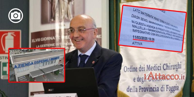 Mammografia, la visita fissata a marzo ma del 2025. Salvatore Onorati: “Che fine ha fatto la politica?”