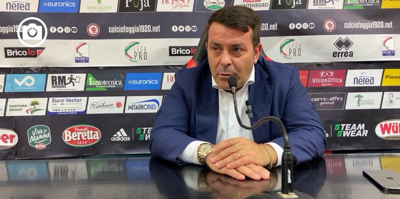 Foggia Calcio, Canonico: "Finiremo questo campionato in autogestione, oggi abbiamo toccato il fondo"